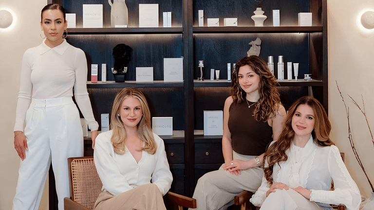 A group of professionals at Vian Aesthetics, a luxury skincare studio in Chicago, offering personalized treatments and long-term skin health