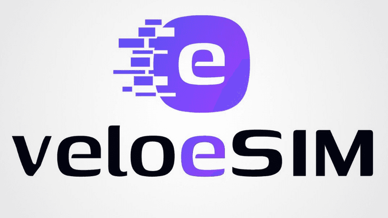 Logo for VeloeSIM, a company that provides seamless, affordable mobile connectivity in 200+ countries for travelers and businesses.