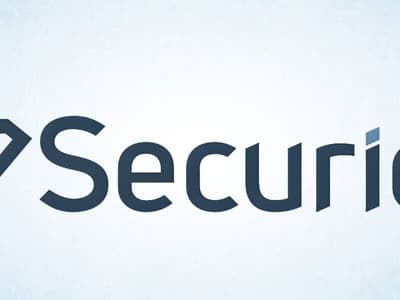 Securiet logo and wordmark in dark blue on a light background.