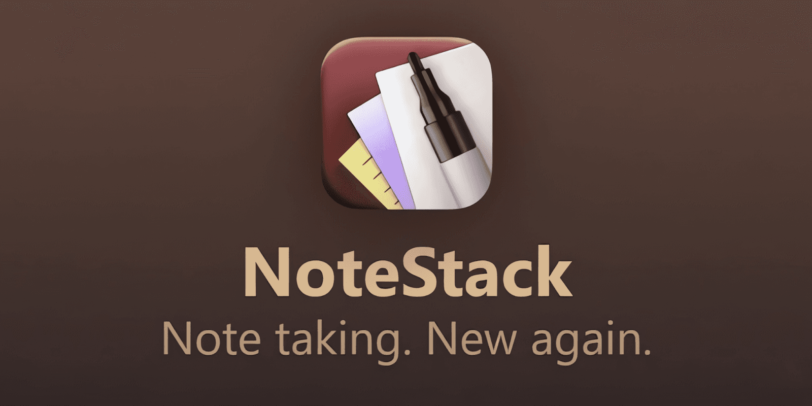 "NoteStack: Creative and secure note-taking app for iPhone and iPad with customizable note types and privacy features."