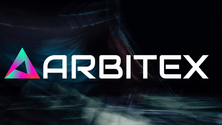 Arbitex logo featuring a colorful geometric triangle symbolizing innovation, passive income, and secure USDT staking in the crypto space.