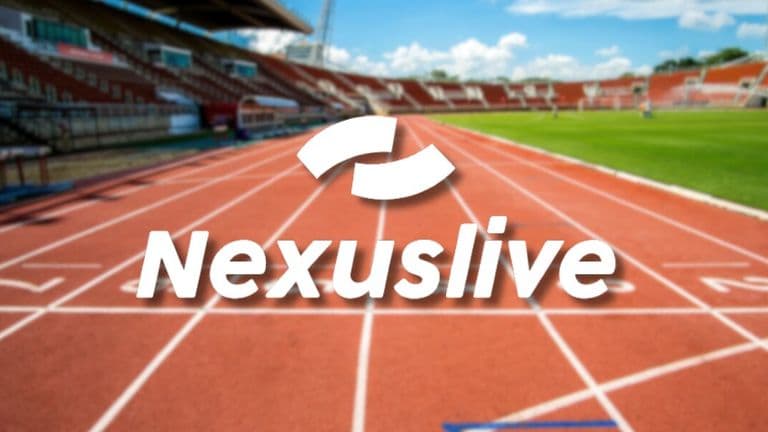 Visual of NexusLive's logo, representing its innovative real-time sports data and streaming services for the media industry.