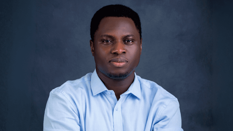 Portrait of Kehinde Tomilola Boyinde, founder of Bulbling247, championing human-centered innovation across Africa.