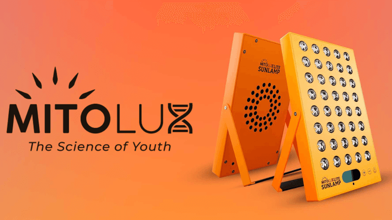 Mitolux SunLamp home light therapy system with multi-spectrum technology for wellness, energy, and daily lifestyle integration.
