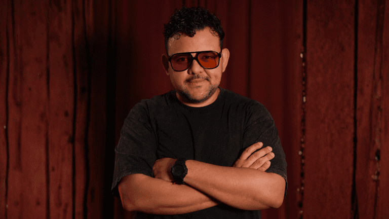 "Jesús Guerrero, creator and host, celebrating Latino culture through media, connection, and authentic storytelling on Mi Amor Con Te Quiero."