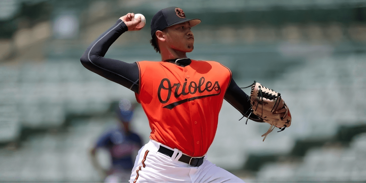 Harol Arias, Baltimore Orioles pitcher, showcasing his versatility and leadership as he progresses toward his MLB breakthrough.