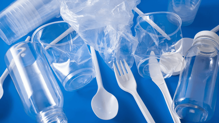 Plastic waste