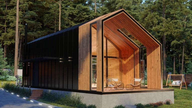 Tiny home compressed