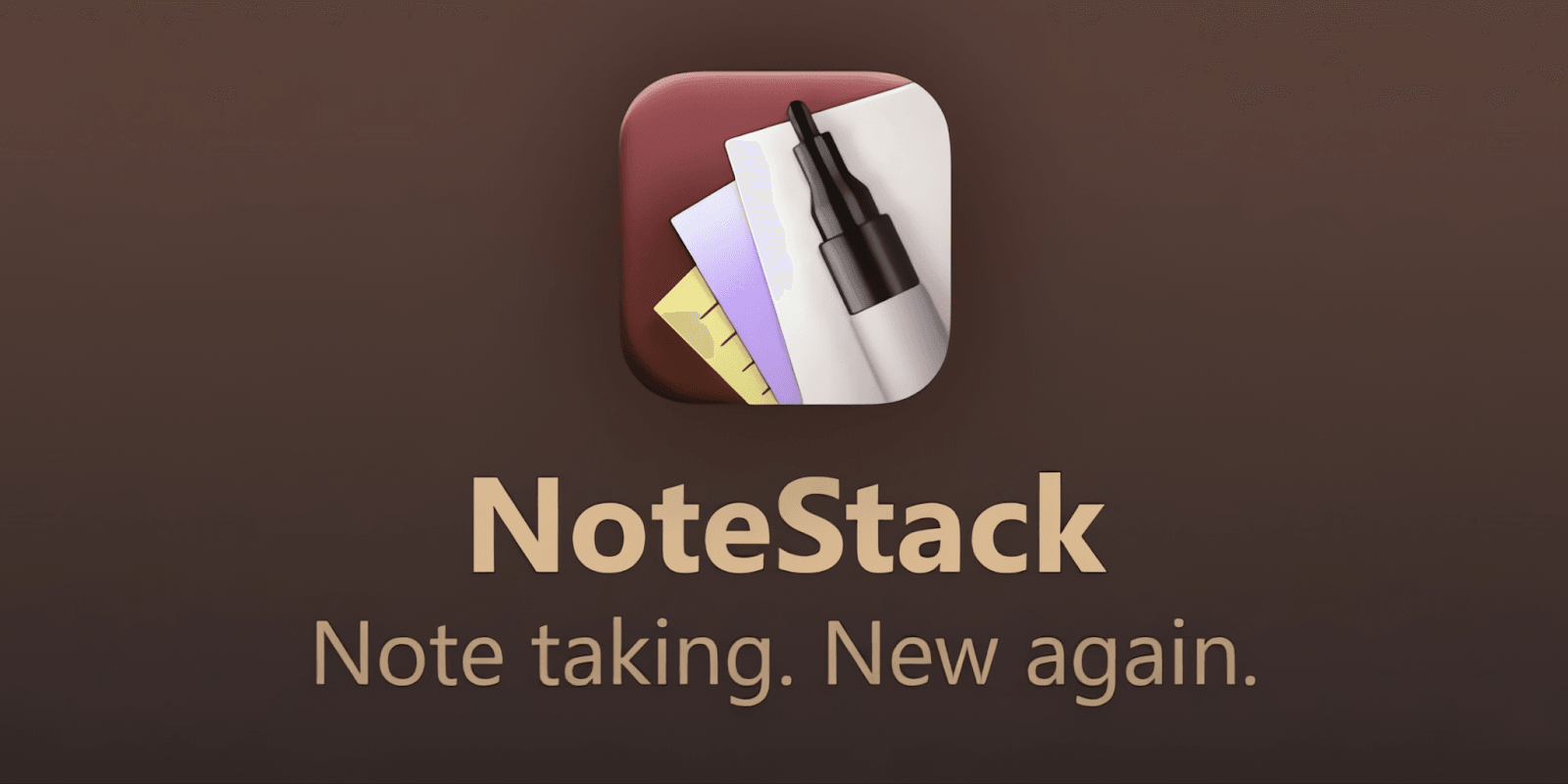 "NoteStack: Creative and secure note-taking app for iPhone and iPad with customizable note types and privacy features."