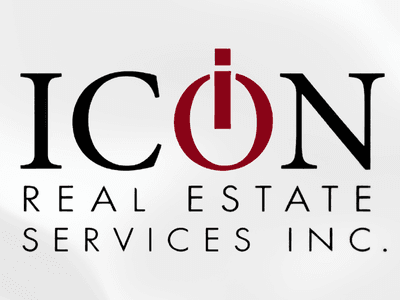 Logo of Icon Real Estate Services Inc. featuring stylized letters and an icon design