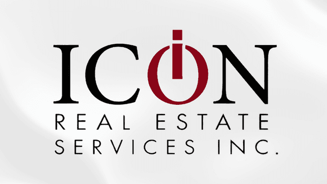 Logo of Icon Real Estate Services Inc. featuring stylized letters and an icon design