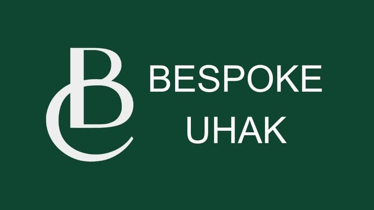 Bespoke Uhak logo, representing Bespoke Academic Consulting, offering personalized educational services for students at every academic stage.