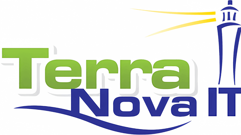 Logo of Terra Nova IT Services, a company offering IT solutions for cross-border business operations between the U.S. and Mexico.