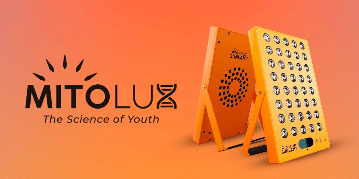 Mitolux SunLamp home light therapy system with multi-spectrum technology for wellness, energy, and daily lifestyle integration.