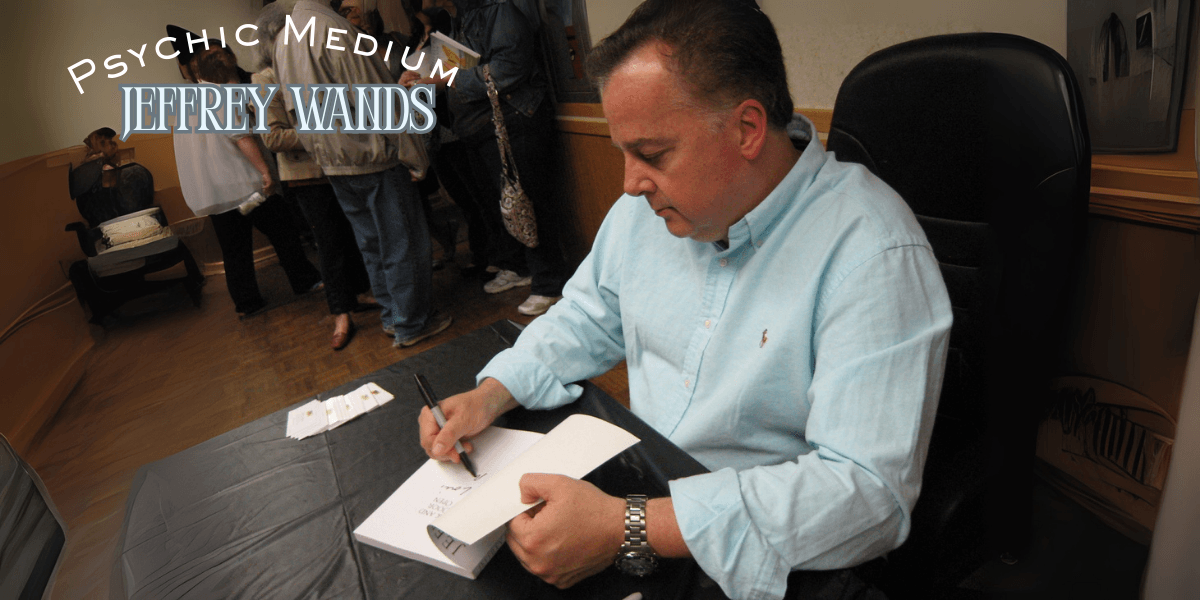Jeffrey Wands, a psychic medium, shares spiritual insights through books, radio shows, and live events, offering comfort and guidance.