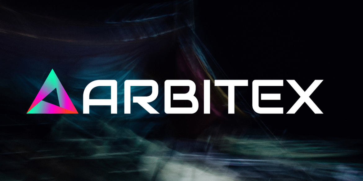 Arbitex logo featuring a colorful geometric triangle symbolizing innovation, passive income, and secure USDT staking in the crypto space.