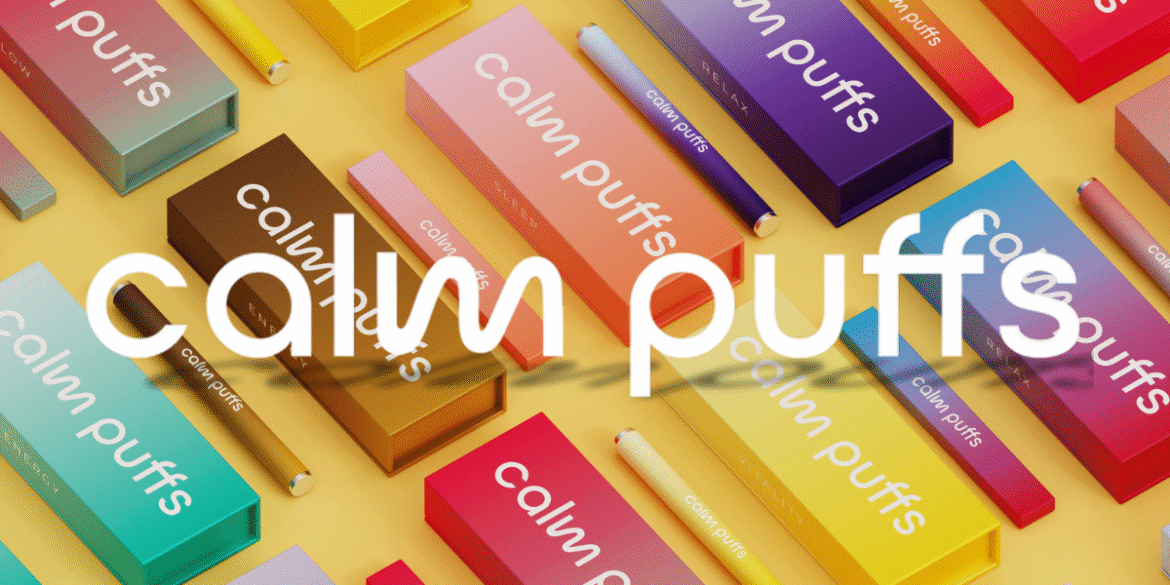 "Calm Puffs nicotine-free vape alternatives, promoting relaxation, focus, and better sleep."