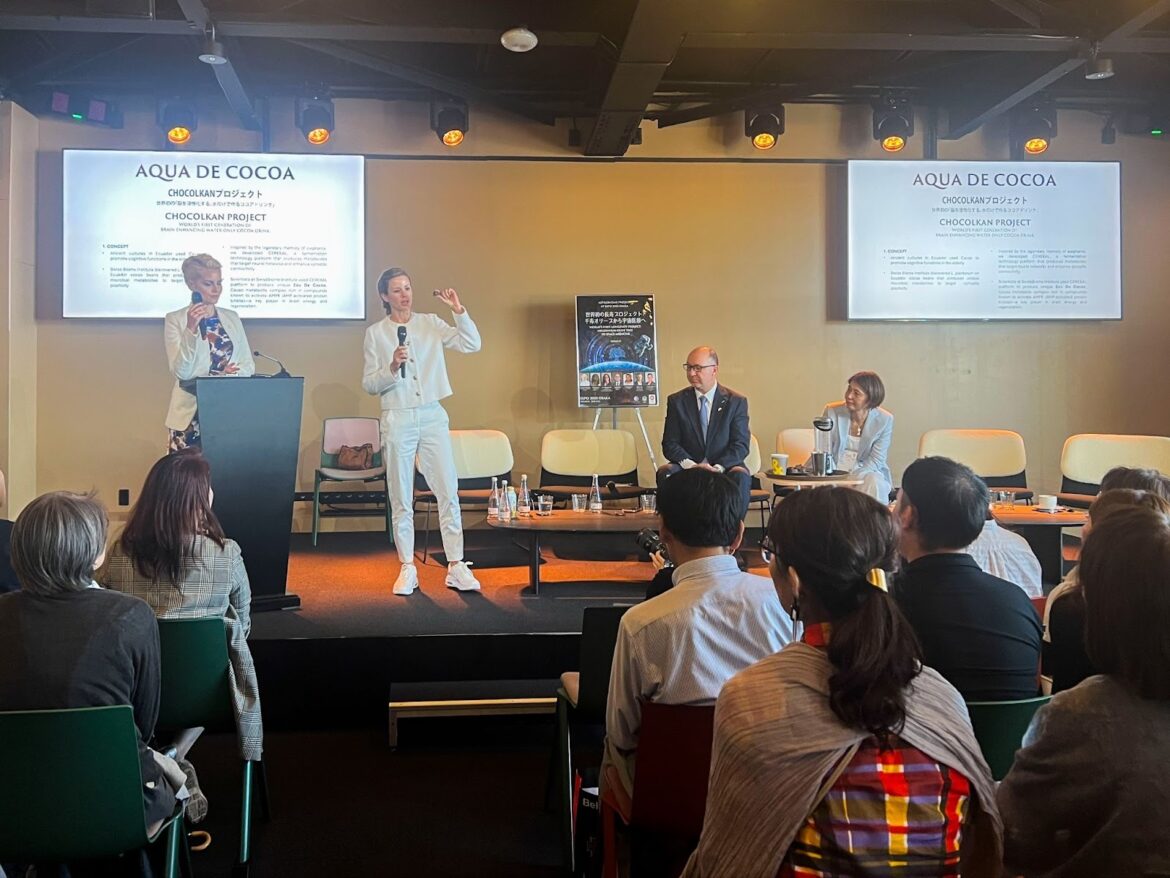 A cup of high-flavanol Japanese cocoa designed to support cognitive function through microbiome science