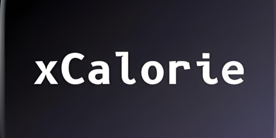 xCalorie logo, showcasing an innovative app that uses AI to provide personalized insights for sustainable weight loss success